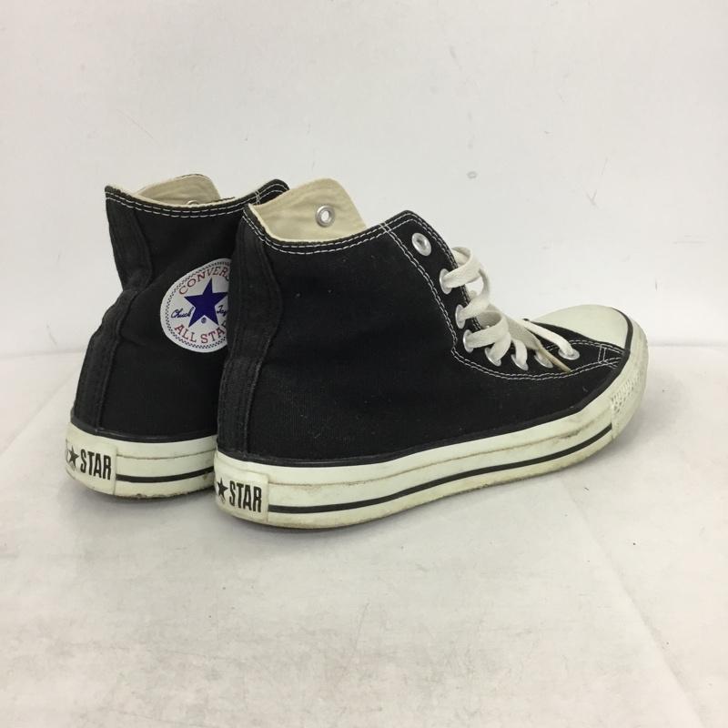 コンバース CONVERSE スニーカー スニーカー M9160 キャンバス オールスター HI 26.5cm 26.5cm ロゴ、文字 黒 / ブラック / black X 白 / ホワイト / white メンズ USED 古着 中古 10158335