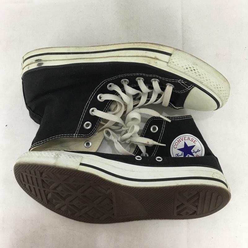 コンバース CONVERSE スニーカー スニーカー M9160 キャンバス オールスター HI 26.5cm 26.5cm ロゴ、文字 黒 / ブラック / black X 白 / ホワイト / white メンズ USED 古着 中古 10158335
