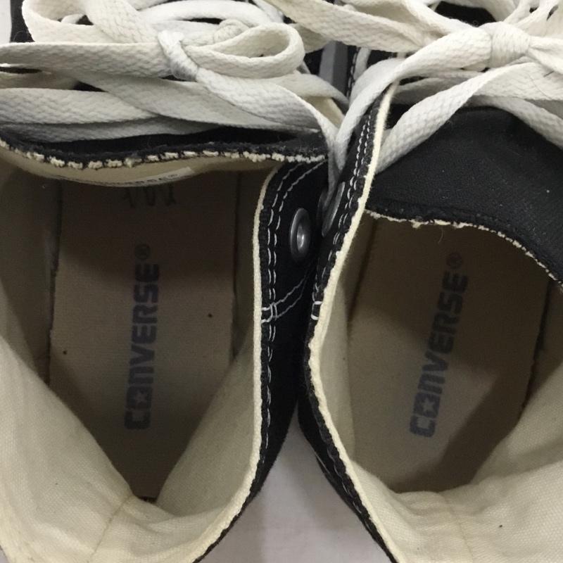 コンバース CONVERSE スニーカー スニーカー M9160 キャンバス オールスター HI 26.5cm 26.5cm ロゴ、文字 黒 / ブラック / black X 白 / ホワイト / white メンズ USED 古着 中古 10158335