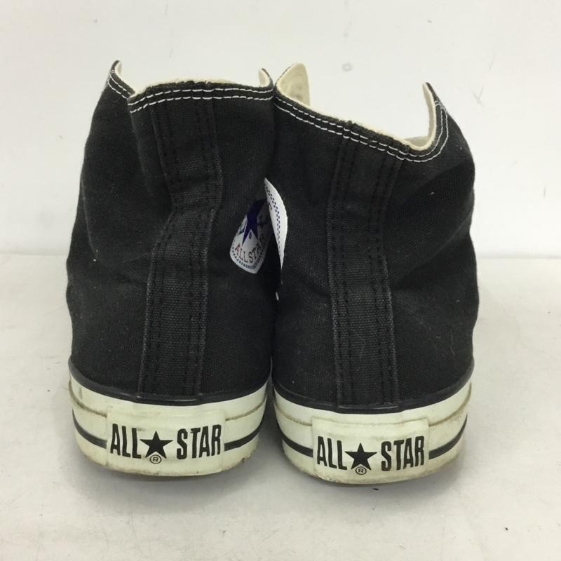 コンバース CONVERSE スニーカー スニーカー M9160 キャンバス オールスター HI 26.5cm 26.5cm ロゴ、文字 黒 / ブラック / black X 白 / ホワイト / white メンズ USED 古着 中古 10158335