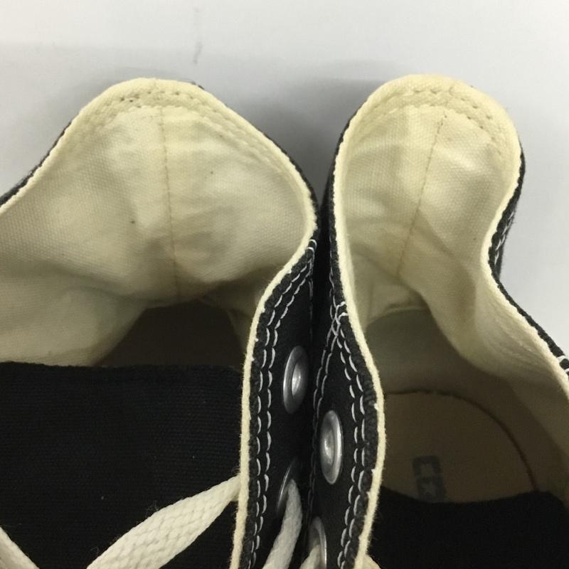 コンバース CONVERSE スニーカー スニーカー M9160 キャンバス オールスター HI 26.5cm 26.5cm ロゴ、文字 黒 / ブラック / black X 白 / ホワイト / white メンズ USED 古着 中古 10158335