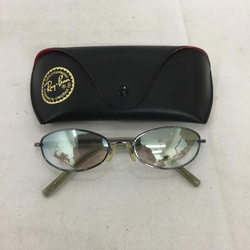 レイバン Ray-Ban めがね・サングラス サングラス RB3232 ミラーレンズ ケース付き ロゴ、文字 銀 / シルバー / silver color メンズ USED 古着 中古 10158338