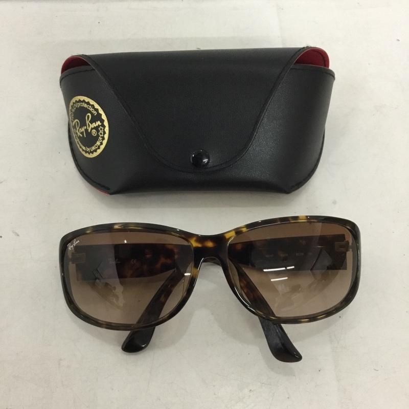 レイバン Ray-Ban めがね・サングラス サングラス RB2147 ケース付き ロゴ、文字 茶 / ブラウン / brown メンズ USED 古着 中古 10158339