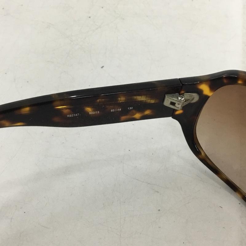 レイバン Ray-Ban めがね・サングラス サングラス RB2147 ケース付き ロゴ、文字 茶 / ブラウン / brown メンズ USED 古着 中古 10158339