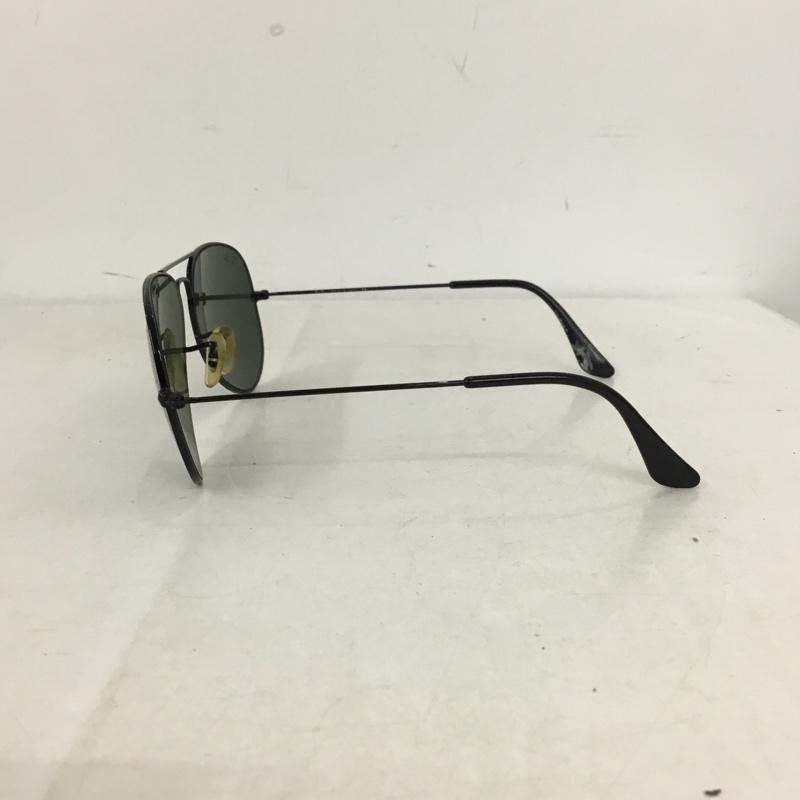 レイバン Ray-Ban めがね・サングラス サングラス RB3025 AVIATOR CLASSIC ケース付き ロゴ、文字 黒 / ブラック / black メンズ USED 古着 中古 10158340