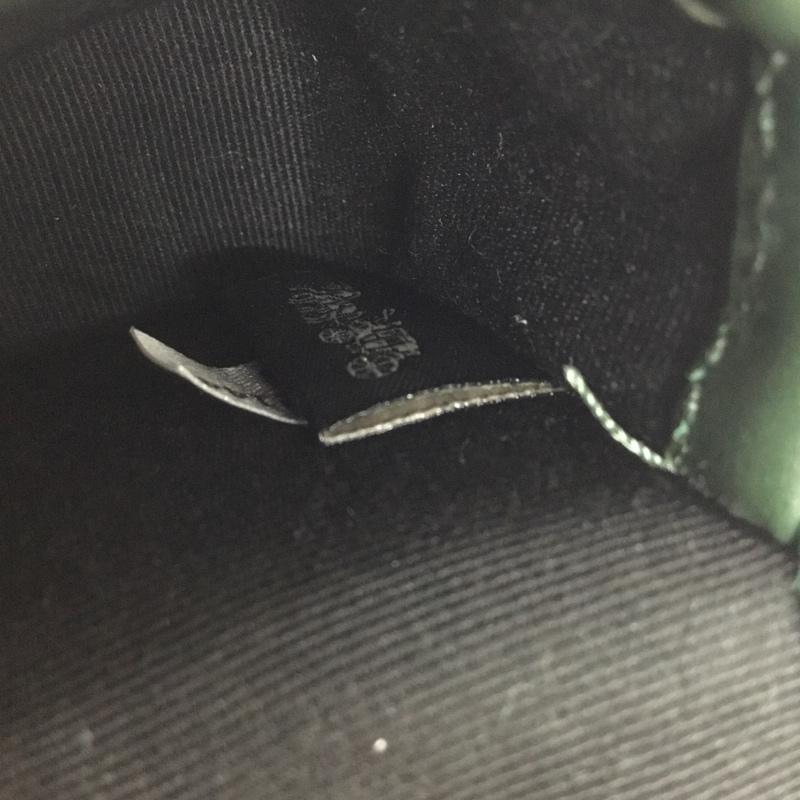 コーチ COACH ファッション小物 ファッション小物 C3163 バッグチャーム ミニポーチ 小物入れ ロゴ、文字 緑 / グリーン / green レディース USED 古着 中古 10158341