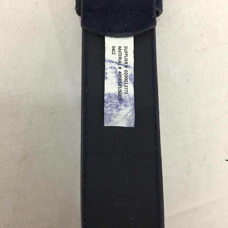 ポロラルフローレン POLO RALPH LAUREN ベルト・バックル ベルト ワンポイント 紺 / ネイビー / navy メンズ USED 古着 中古 10158343