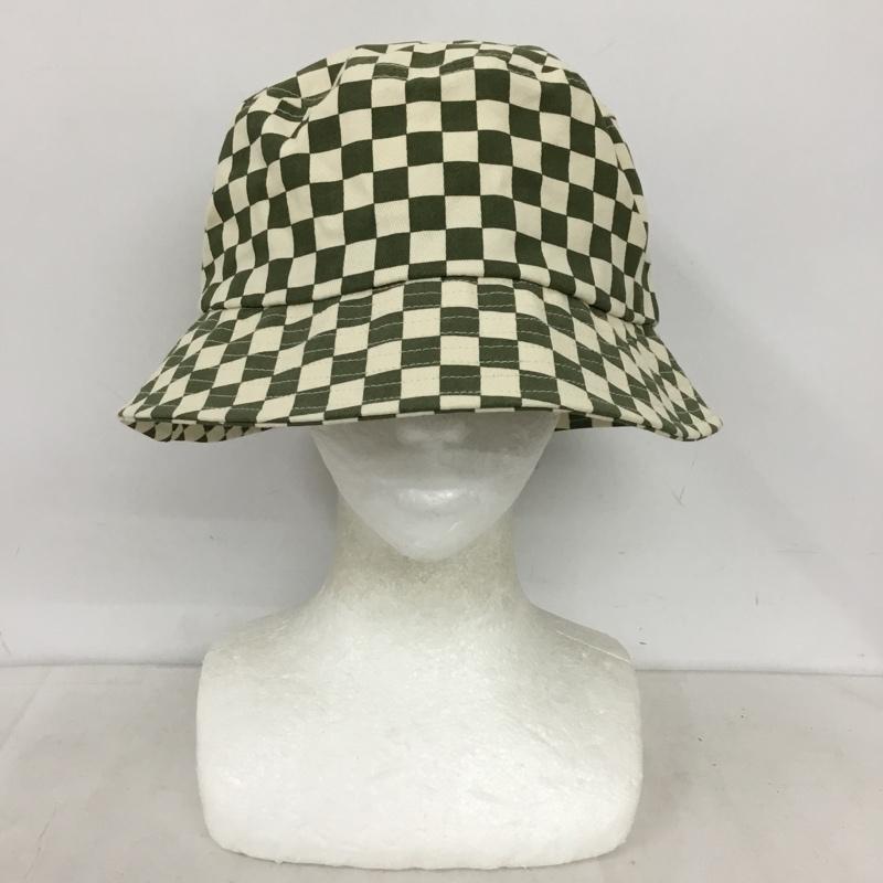 古着 USED 帽子 ハット WELD MFG バケットハット バケハ チェック カーキ / カーキ / khaki X アイボリー / アイボリー / メンズ USED 古着 中古 10158346