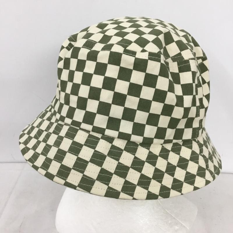 古着 USED 帽子 ハット WELD MFG バケットハット バケハ チェック カーキ / カーキ / khaki X アイボリー / アイボリー / メンズ USED 古着 中古 10158346