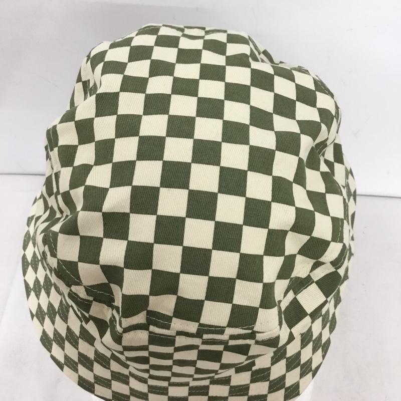 古着 USED 帽子 ハット WELD MFG バケットハット バケハ チェック カーキ / カーキ / khaki X アイボリー / アイボリー / メンズ USED 古着 中古 10158346