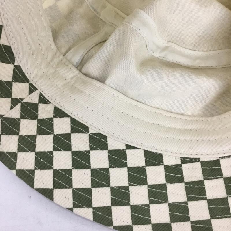 古着 USED 帽子 ハット WELD MFG バケットハット バケハ チェック カーキ / カーキ / khaki X アイボリー / アイボリー / メンズ USED 古着 中古 10158346