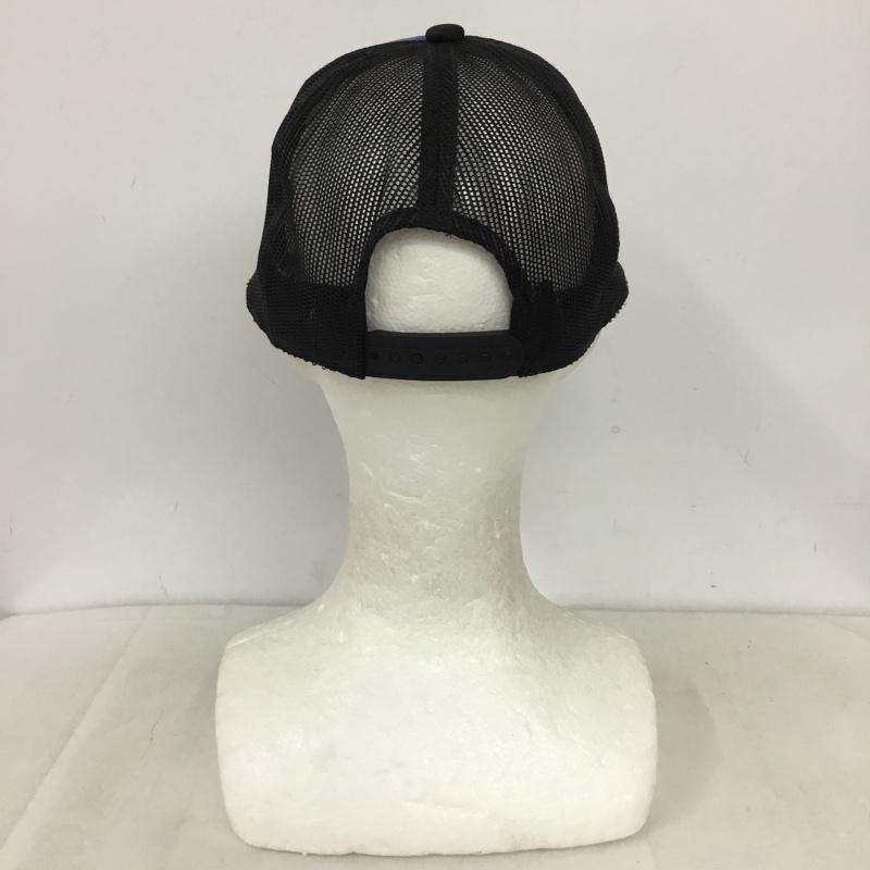 ハイドアンドシーク HIDE AND SEEK 帽子 キャップ メッシュキャップ ロゴ、文字 黒 / ブラック / black メンズ USED 古着 中古 10158347