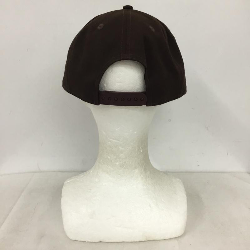 ニューエラ NEW ERA 帽子 キャップ 9FIFTY サンディエゴ パドレス SD ONE SIZE ロゴ、文字 茶 / ブラウン / brown メンズ USED 古着 中古 10158349