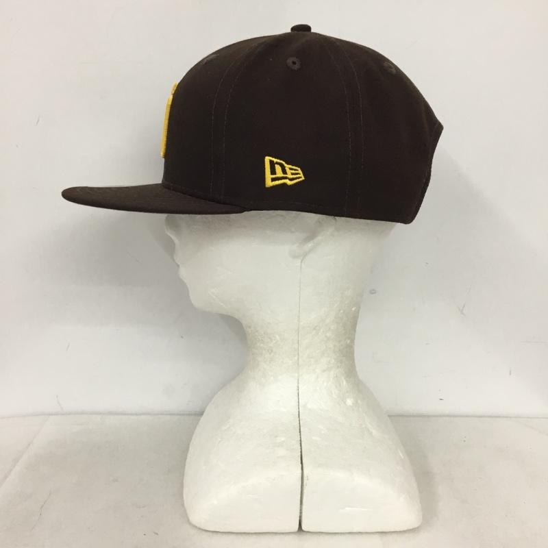 ニューエラ NEW ERA 帽子 キャップ 9FIFTY サンディエゴ パドレス SD ONE SIZE ロゴ、文字 茶 / ブラウン / brown メンズ USED 古着 中古 10158349