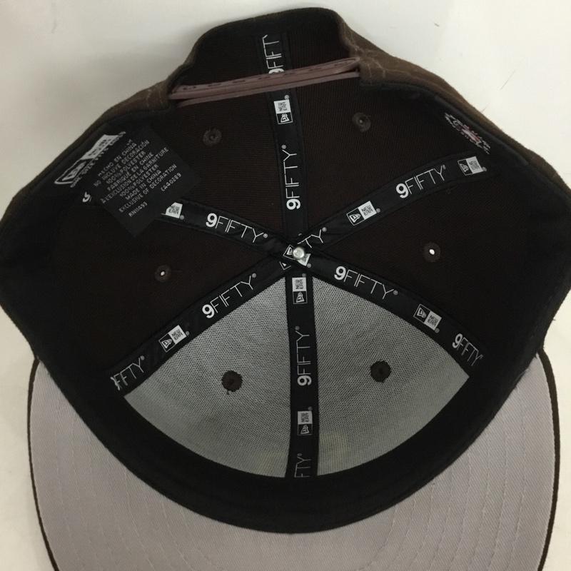 ニューエラ NEW ERA 帽子 キャップ 9FIFTY サンディエゴ パドレス SD ONE SIZE ロゴ、文字 茶 / ブラウン / brown メンズ USED 古着 中古 10158349