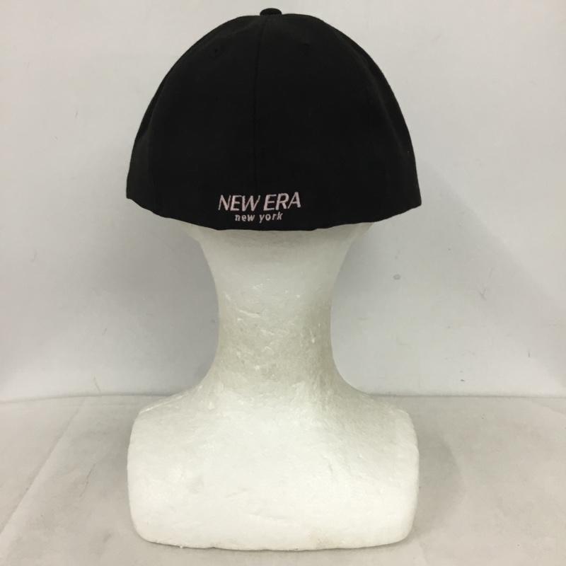 ニューエラ NEW ERA 帽子 キャップ NY 59.6cm ロゴ、文字 黒 / ブラック / black メンズ USED 古着 中古 10158350