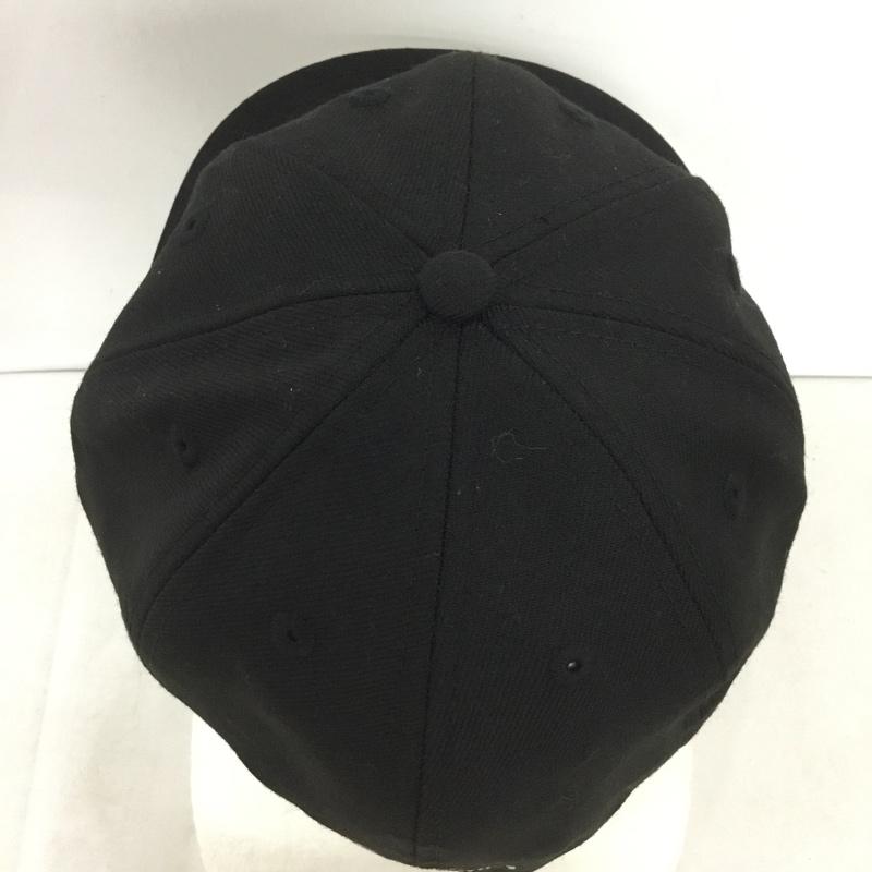 ニューエラ NEW ERA 帽子 キャップ NY 59.6cm ロゴ、文字 黒 / ブラック / black メンズ USED 古着 中古 10158350