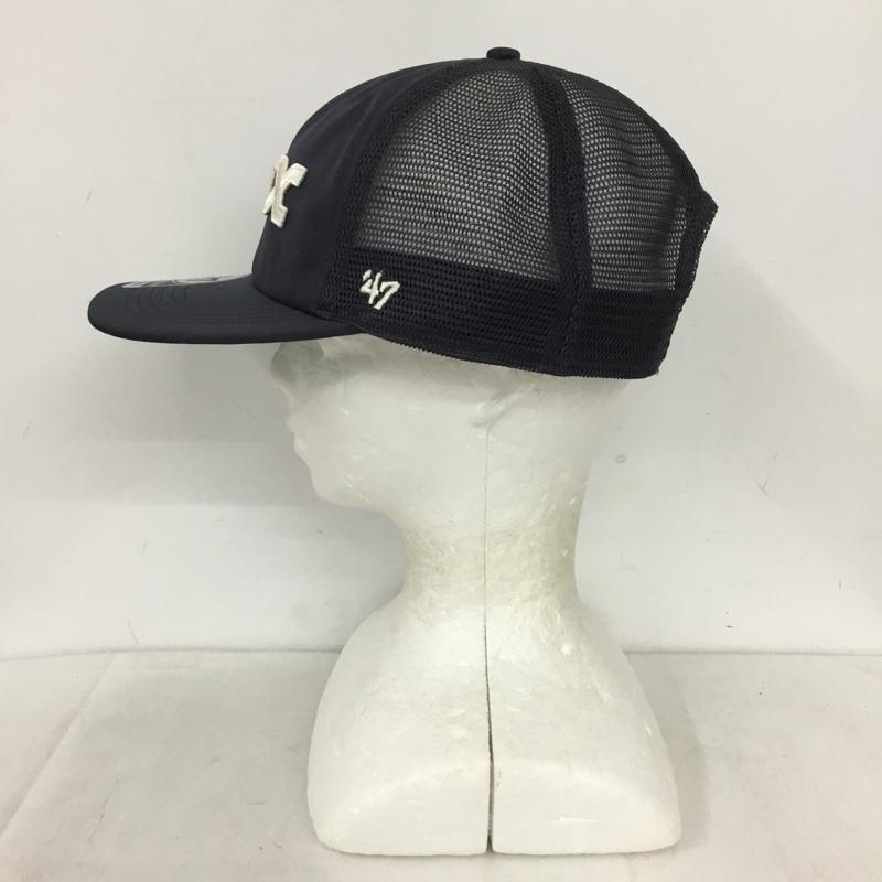 フォーティーセブンブランド 47 Brand 帽子 キャップ スナップバック メッシュキャップ シカゴ ホワイトソックス ロゴ、文字 紺 / ネイビー / navy メンズ USED 古着 中古 10158351