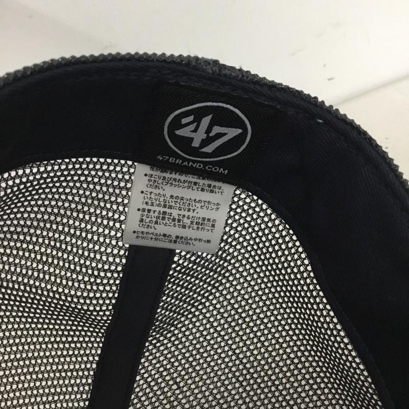 フォーティーセブンブランド 47 Brand 帽子 キャップ スナップバック メッシュキャップ シカゴ ホワイトソックス ロゴ、文字 紺 / ネイビー / navy メンズ USED 古着 中古 10158351