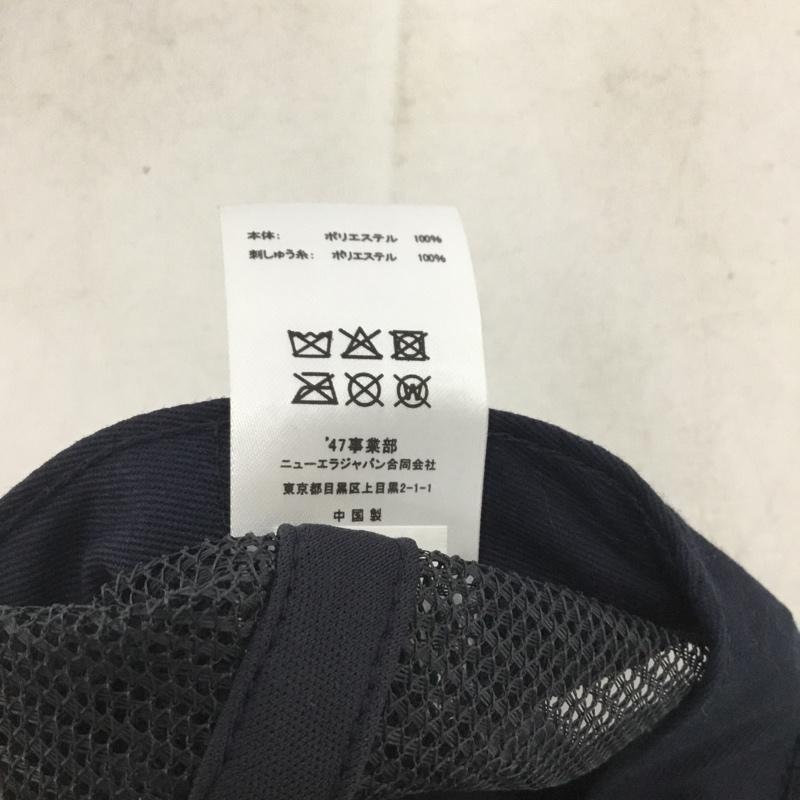 フォーティーセブンブランド 47 Brand 帽子 キャップ スナップバック メッシュキャップ シカゴ ホワイトソックス ロゴ、文字 紺 / ネイビー / navy メンズ USED 古着 中古 10158351