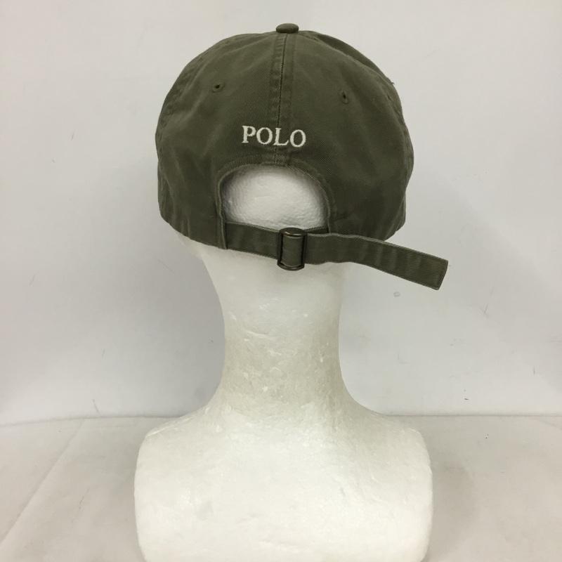 ポロラルフローレン POLO RALPH LAUREN 帽子 キャップ ワンポイント カーキ / カーキ / khaki メンズ USED 古着 中古 10158352