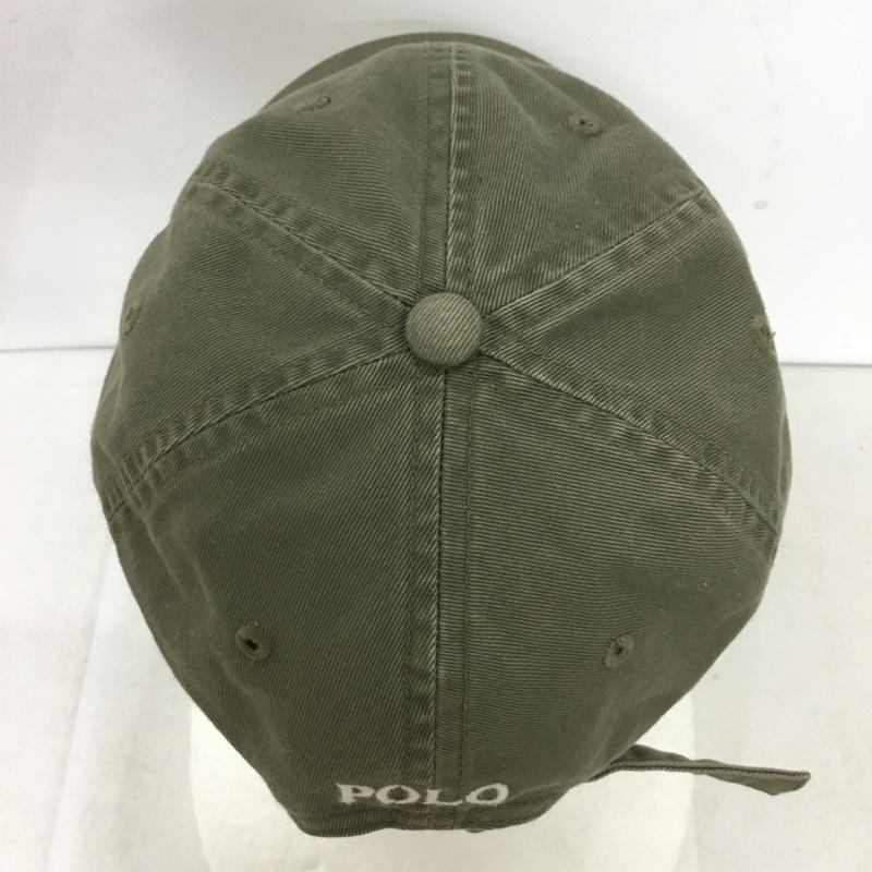 ポロラルフローレン POLO RALPH LAUREN 帽子 キャップ ワンポイント カーキ / カーキ / khaki メンズ USED 古着 中古 10158352