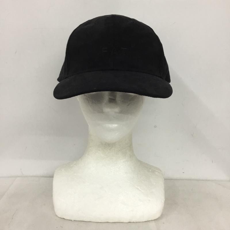 エフエイティー FAT 帽子 キャップ F32110-CP02-AB ロゴ、文字 黒 / ブラック / black メンズ USED 古着 中古 10158353