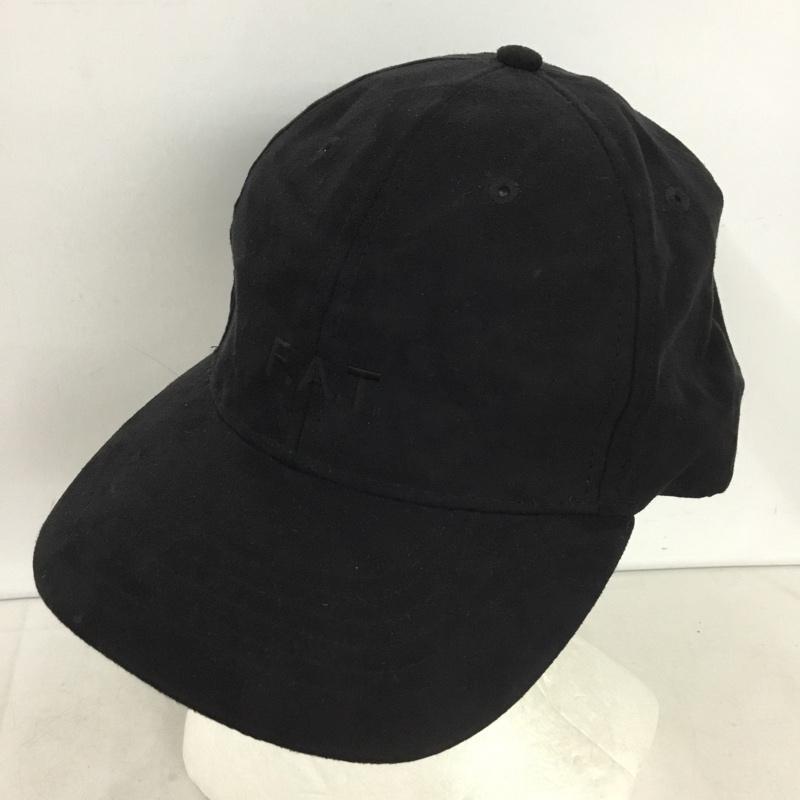エフエイティー FAT 帽子 キャップ F32110-CP02-AB ロゴ、文字 黒 / ブラック / black メンズ USED 古着 中古 10158353