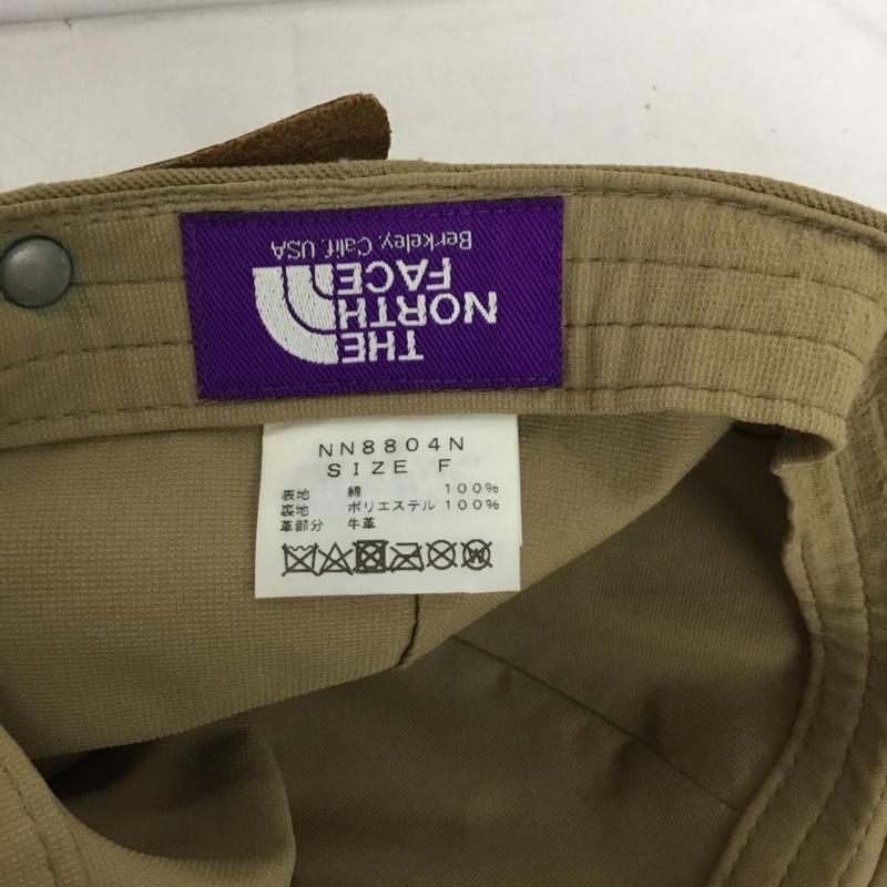ザ ノースフェイス パープルレーベル THE NORTH FACE PURPLE LABEL 帽子 キャップ NN8804N Cotton Twill Cap FREE ロゴ、文字 ベージュ / ベージュ / beige メンズ USED 古着 中古 10158354