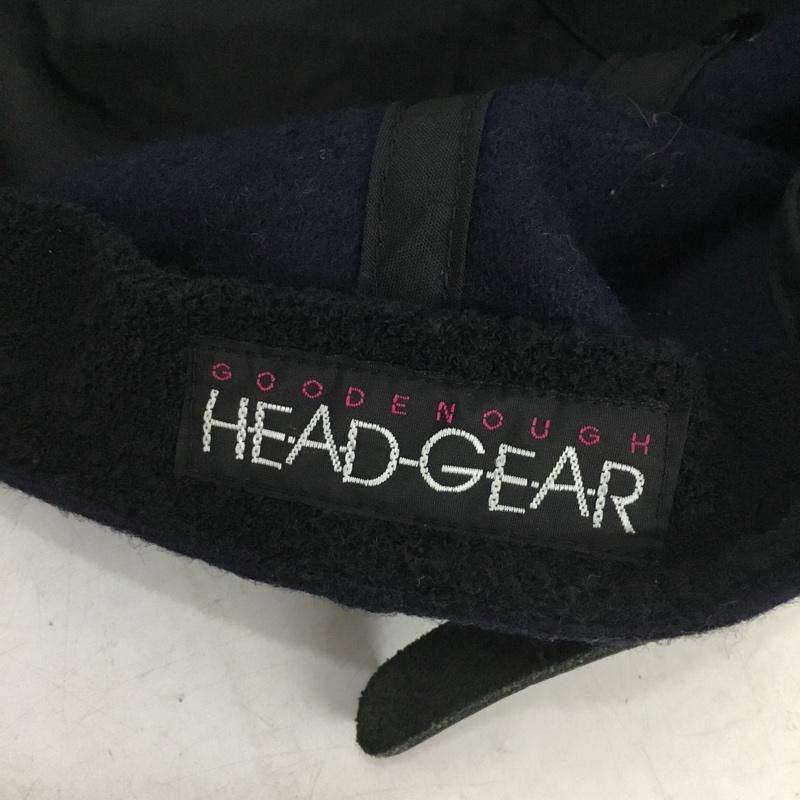 グッドイナフ GOODENOUGH 帽子 キャップ フェルトキャップ ロゴ、文字 紺 / ネイビー / navy メンズ USED 古着 中古 10158355