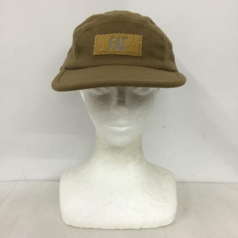 エフエイティー FAT 帽子 キャップ F31620-CP09 ジェットキャップ MACH3 ロゴパッチ ロゴ、文字 キャメル / キャメル / メンズ USED 古着 中古 10158357