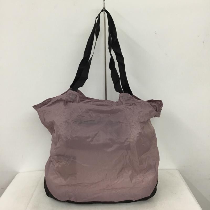ザノースフェイス THE NORTH FACE トートバッグ トートバッグ NM62377 メイフライトート パッカブル タグ付き ロゴ、文字 黒 / ブラック / black X 紫 / パープル / purple メンズ USED 古着 中古 10158365