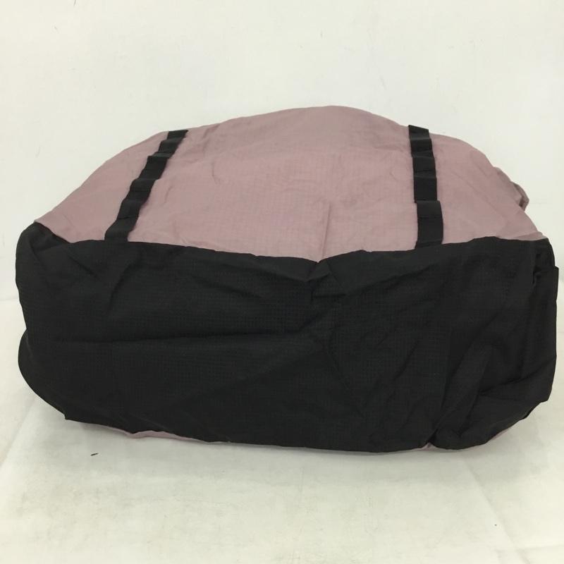 ザノースフェイス THE NORTH FACE トートバッグ トートバッグ NM62377 メイフライトート パッカブル タグ付き ロゴ、文字 黒 / ブラック / black X 紫 / パープル / purple メンズ USED 古着 中古 10158365