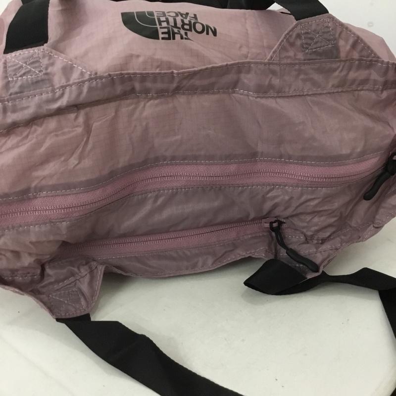 ザノースフェイス THE NORTH FACE トートバッグ トートバッグ NM62377 メイフライトート パッカブル タグ付き ロゴ、文字 黒 / ブラック / black X 紫 / パープル / purple メンズ USED 古着 中古 10158365