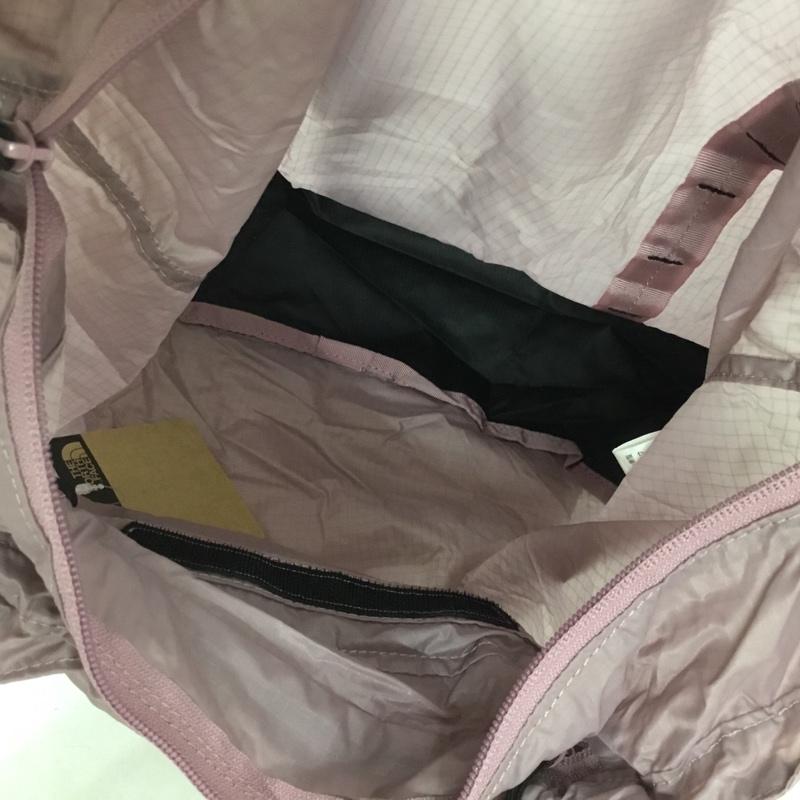ザノースフェイス THE NORTH FACE トートバッグ トートバッグ NM62377 メイフライトート パッカブル タグ付き ロゴ、文字 黒 / ブラック / black X 紫 / パープル / purple メンズ USED 古着 中古 10158365