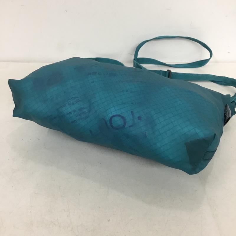 モンベル mont-bell ショルダーバッグ ショルダーバッグ 1123777 U.L.MONO ポーチ S ポケッタブル ロゴ、文字 青 / ブルー / blue メンズ USED 古着 中古 10158368