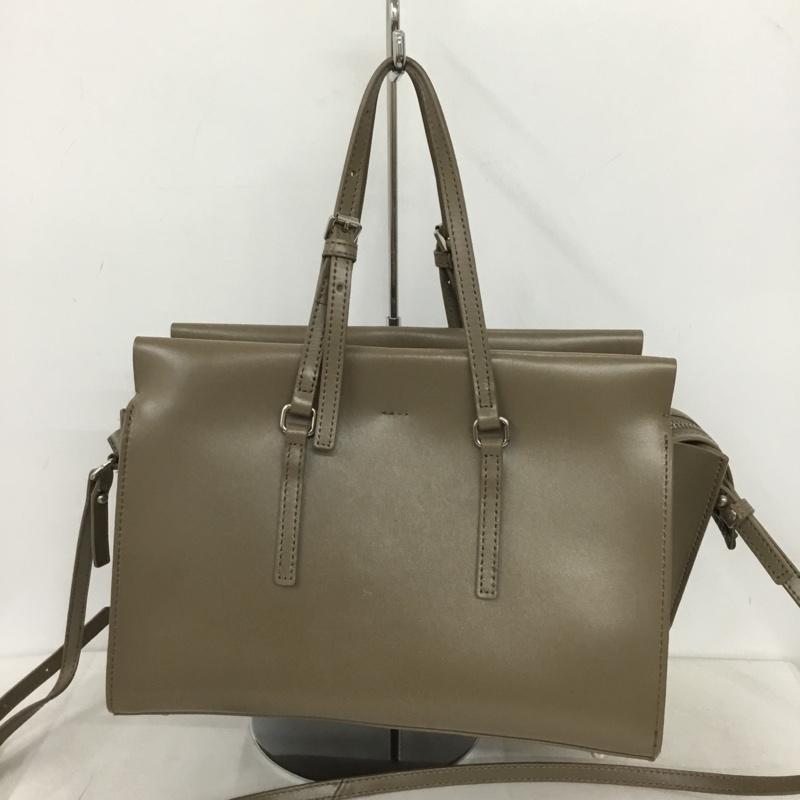 ヤーキ YAHKI ショルダーバッグ ショルダーバッグ 2WAY トートバッグ 無地 グレージュ / グレージュ / レディース USED 古着 中古 10158370