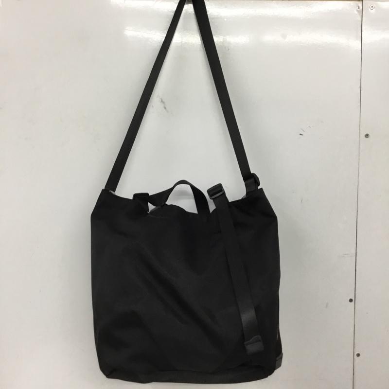 イア パピヨネ ear PAPILLONNER トートバッグ トートバッグ EAZ1041112A0006 アジャスタートートバッグ ショルダーバッグ 2WAY 無地 黒 / ブラック / black レディース USED 古着 中古 10158376