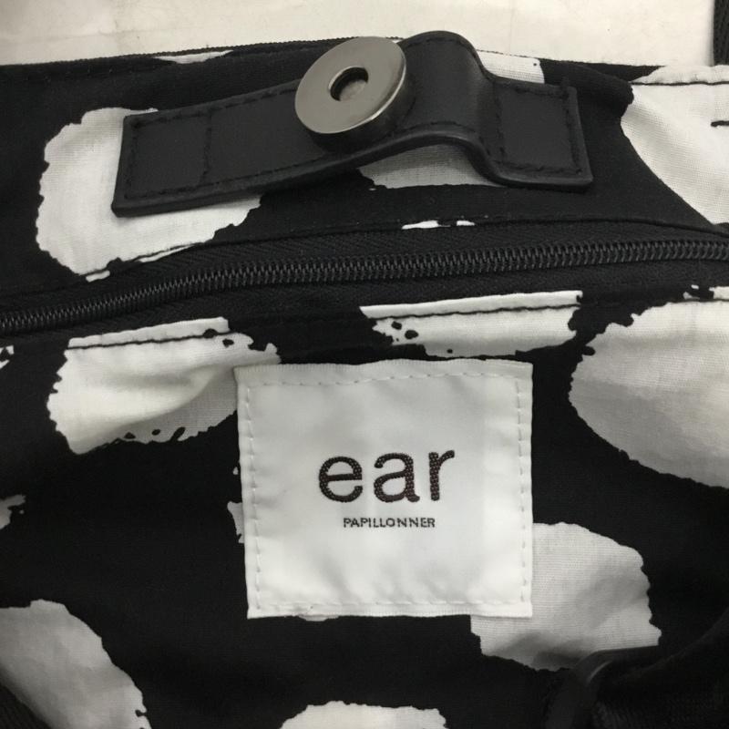 イア パピヨネ ear PAPILLONNER トートバッグ トートバッグ EAZ1041112A0006 アジャスタートートバッグ ショルダーバッグ 2WAY 無地 黒 / ブラック / black レディース USED 古着 中古 10158376