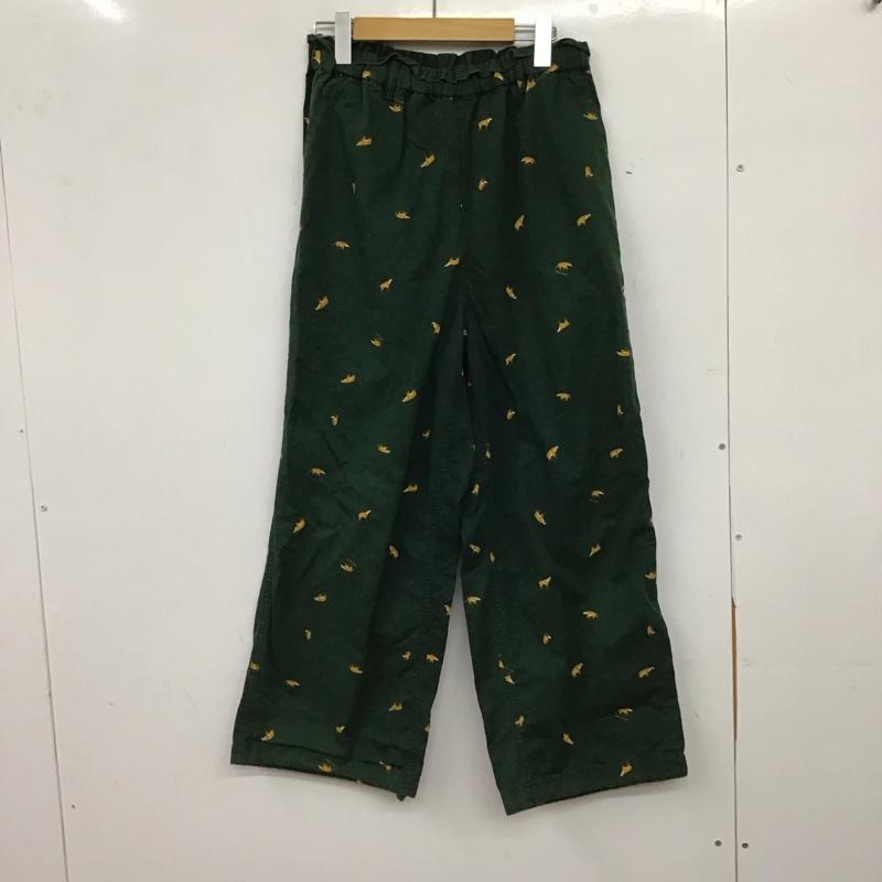 ニコアンド niko and... パンツ ワークパンツ、ペインターパンツ S221L08AD FREE 総柄 緑 / グリーン / green レディース USED 古着 中古 10158378