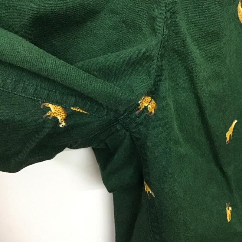 ニコアンド niko and... パンツ ワークパンツ、ペインターパンツ S221L08AD FREE 総柄 緑 / グリーン / green レディース USED 古着 中古 10158378