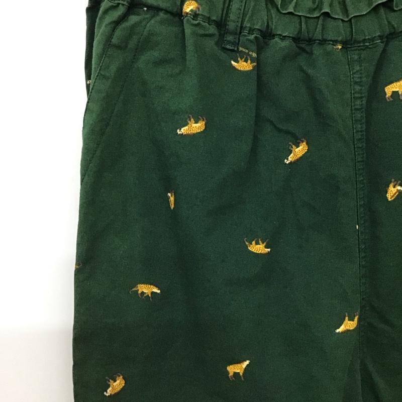 ニコアンド niko and... パンツ ワークパンツ、ペインターパンツ S221L08AD FREE 総柄 緑 / グリーン / green レディース USED 古着 中古 10158378