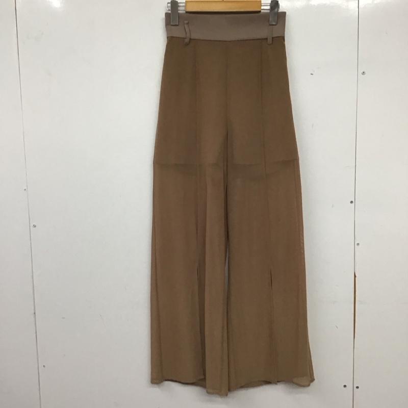 リゼクシー RESEXXY ボトムス ボトムス FREE 無地 ベージュ / ベージュ / beige レディース USED 古着 中古 10158381