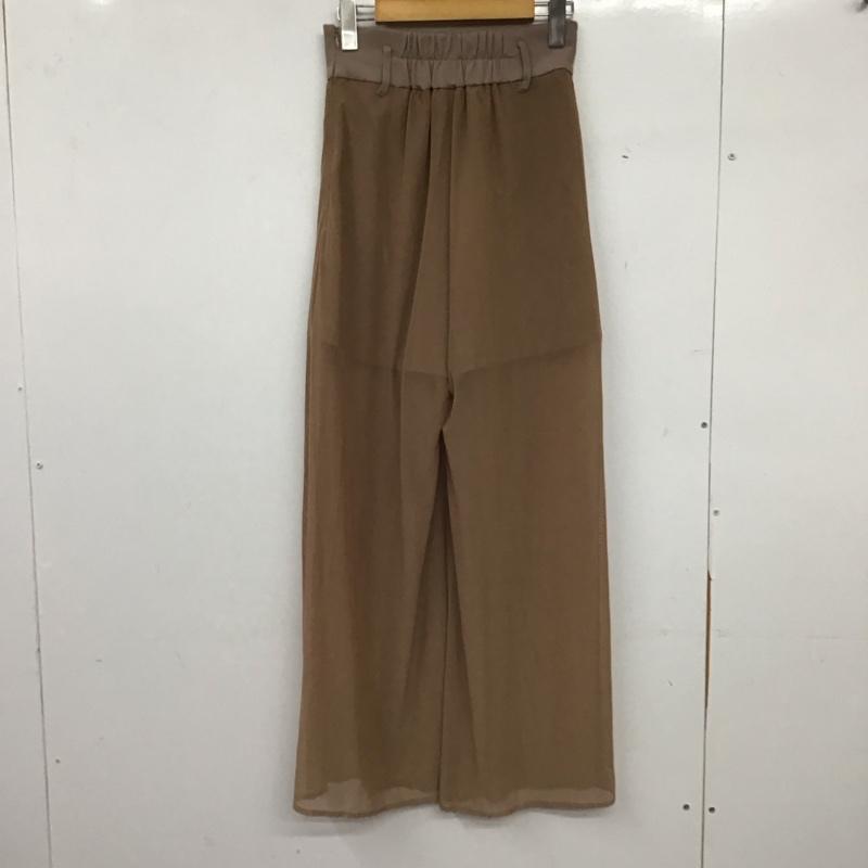 リゼクシー RESEXXY ボトムス ボトムス FREE 無地 ベージュ / ベージュ / beige レディース USED 古着 中古 10158381