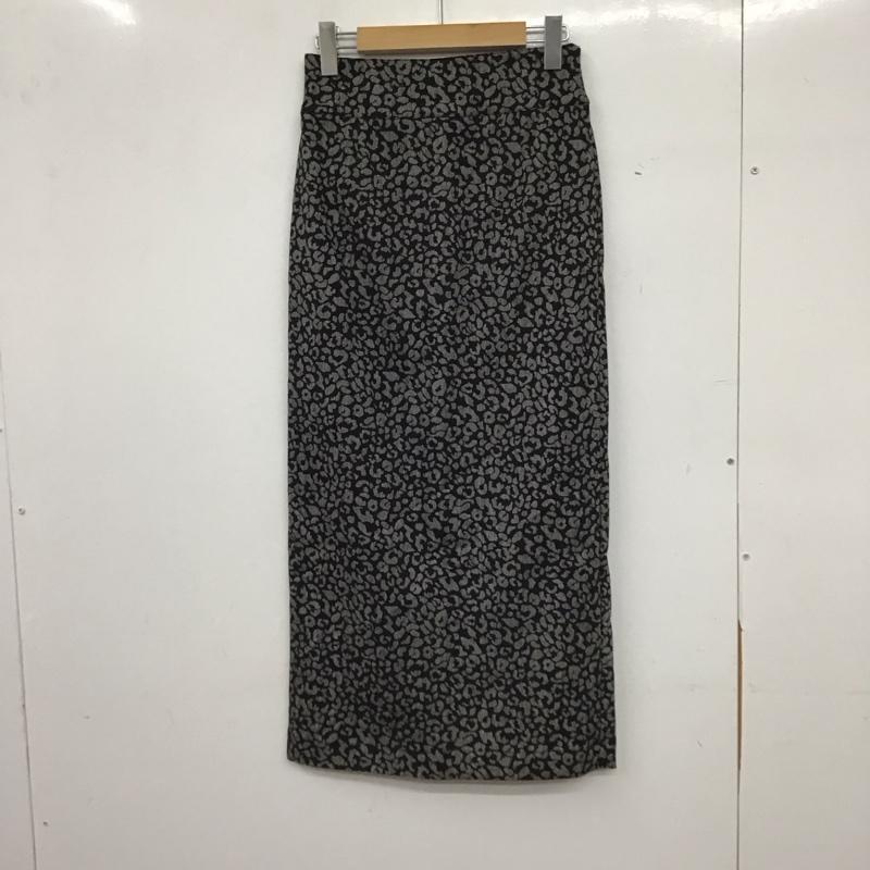 アズールバイマウジー AZUL BY MOUSSY スカート ロングスカート 250GAT31-320H レオパードジャガードタイトスカート S ヒョウ柄・レオパード柄 マルチカラー / マルチカラー / multicolor レディース USED 古着 中古 10158382