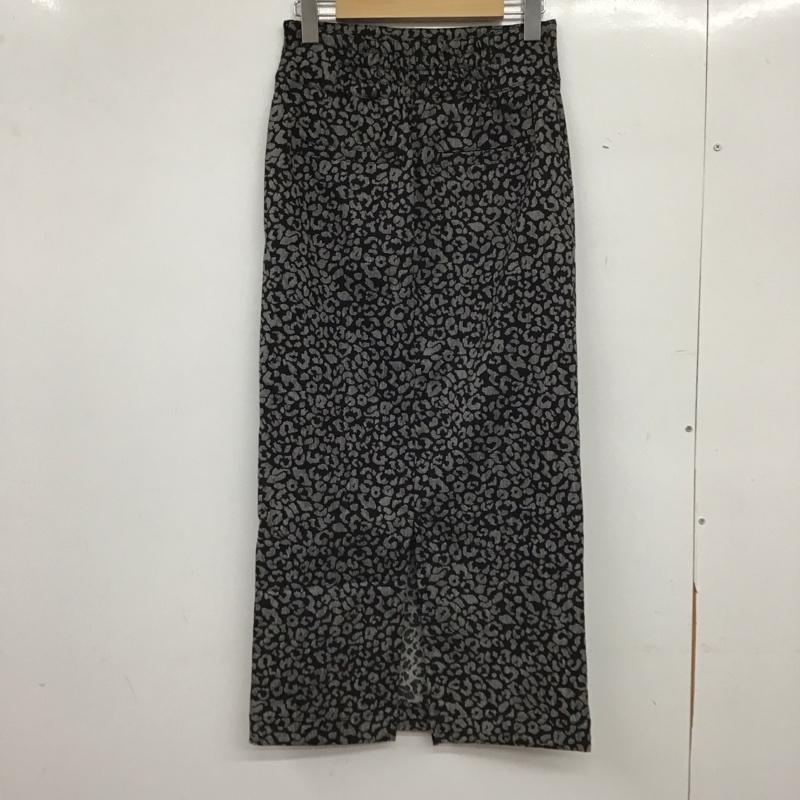 アズールバイマウジー AZUL BY MOUSSY スカート ロングスカート 250GAT31-320H レオパードジャガードタイトスカート S ヒョウ柄・レオパード柄 マルチカラー / マルチカラー / multicolor レディース USED 古着 中古 10158382