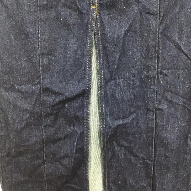ザラ ZARA スカート ロングスカート デニムスカート L 無地 インディゴ / インディゴ / Indigo レディース USED 古着 中古 10158383