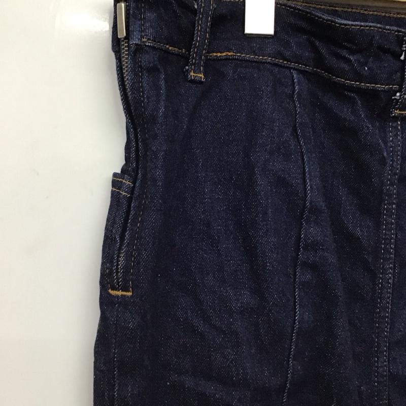 ザラ ZARA スカート ロングスカート デニムスカート L 無地 インディゴ / インディゴ / Indigo レディース USED 古着 中古 10158383