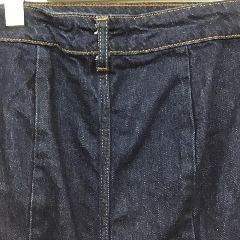 ザラ ZARA スカート ロングスカート デニムスカート L 無地 インディゴ / インディゴ / Indigo レディース USED 古着 中古 10158383