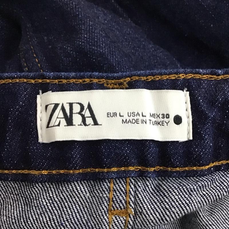 ザラ ZARA スカート ロングスカート デニムスカート L 無地 インディゴ / インディゴ / Indigo レディース USED 古着 中古 10158383